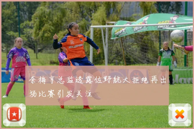 奈梅亨总监透露佐野航大拒绝再出场比赛引发关注